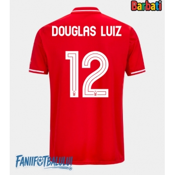 Nottingham Forest Douglas Luiz #12 Tricou Fotbal Replică 2025-26 Barbati Acasa